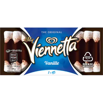 Ola Viennetta Mini Dessertijs Vanille 125ml