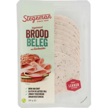 Stegeman Vegetarisch Broodbeleg met Tuinkruiden 100 g