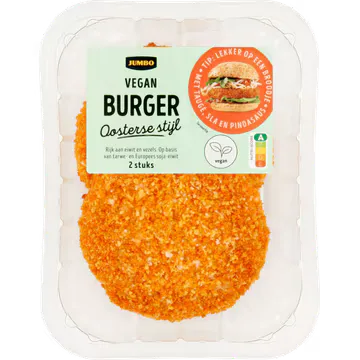 Jumbo Vegan Burger Oosterse Stijl 2 Stuks
