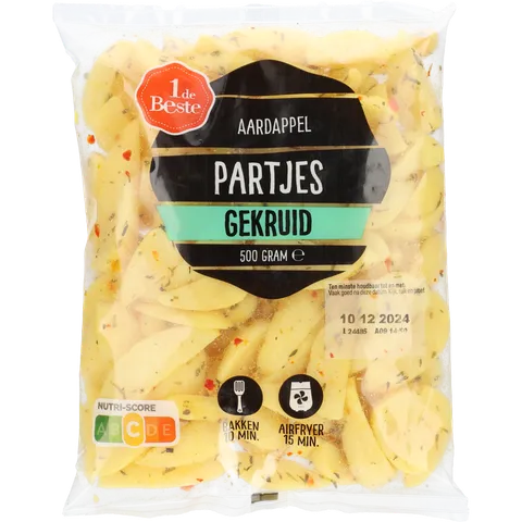 1 de Beste Aardappelpartjes gekruid