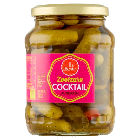 1 de Beste Cocktailaugurken zoetzuur
