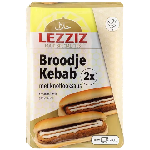 LEZZIZ Broodje kebab
