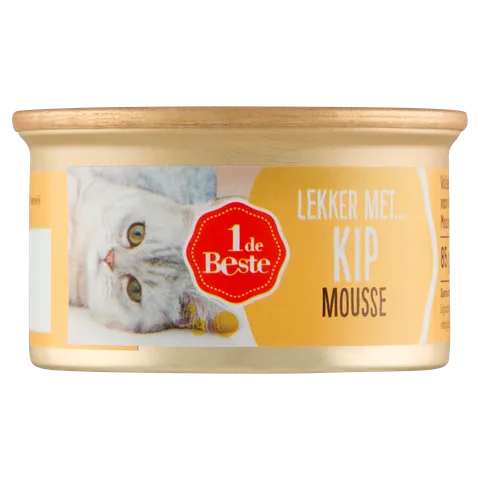 1 de Beste Kattenmousse kip