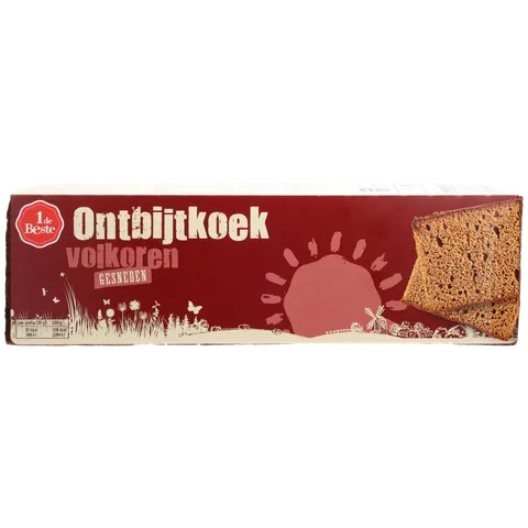 1 de Beste Ontbijtkoek volkoren gesneden
