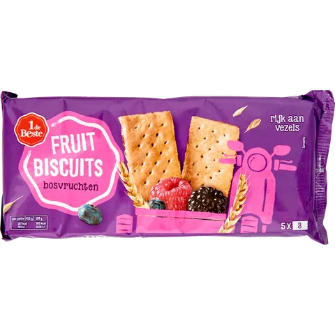 1 de Beste Fruitbiscuit bosvruchten