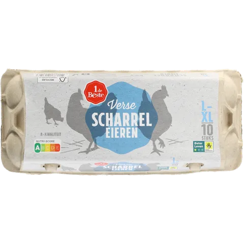 1 de Beste Scharreleieren wit l-xl