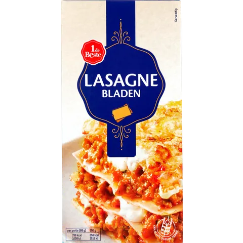 1 de Beste Lasagnebladen