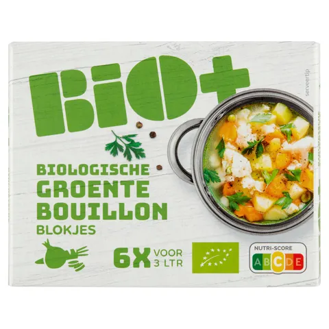 Bio+ Bouillonblokjes groente