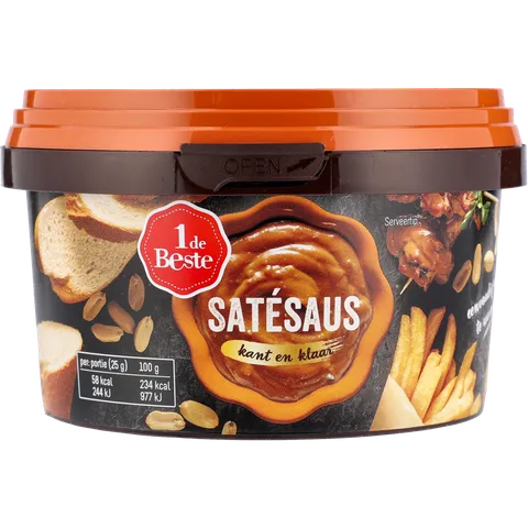 1 de Beste Satesaus kant en klaar