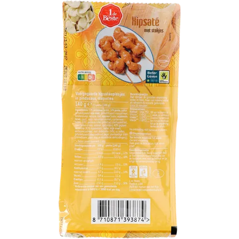 1 de Beste Kipsate in pindasaus