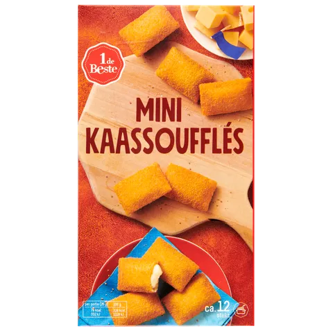 1 de Beste Kaassouffle mini oven 10 stuks