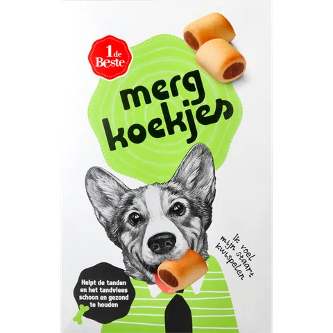 1 de Beste Hondensnacks mergkoekjes