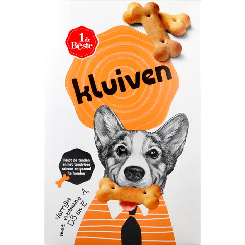 1 de Beste Hondensnacks kluiven