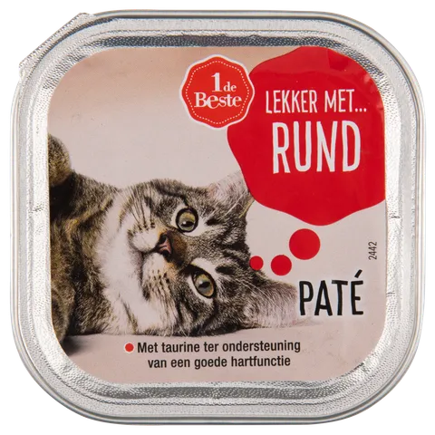 1 de Beste Kat pate rund