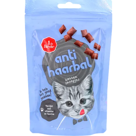 1 de Beste Kattensnoepjes anti haarbal