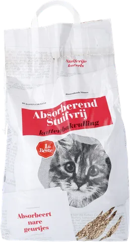 1 de Beste Kattenbakvulling absorberend stuifvrij