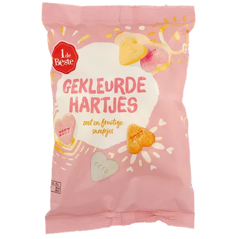 1 de Beste Gekleurde hartjes