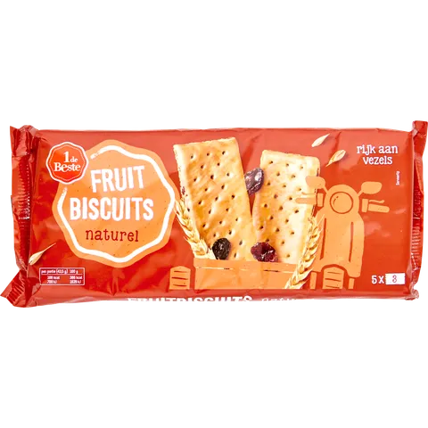 1 de Beste Fruitbiscuit naturel