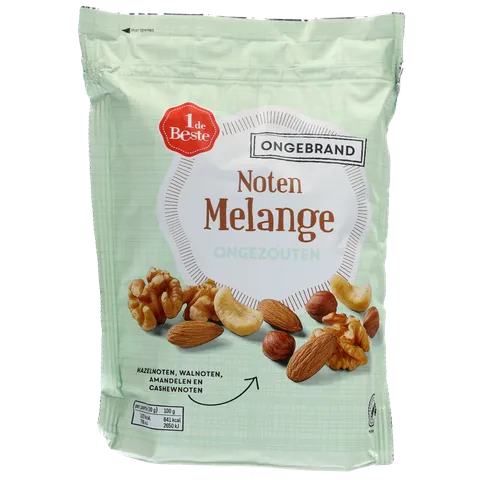 1 de Beste Notenmelange ongebrand ongezouten