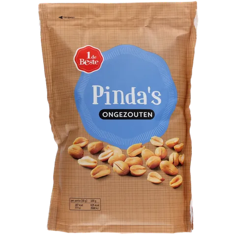 1 de Beste Pindas gebrand ongezouten
