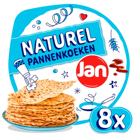Jan Pannenkoeken naturel