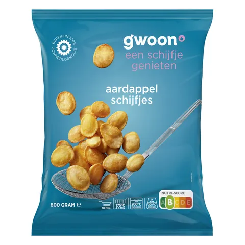 G'woon Aardappelschijfjes