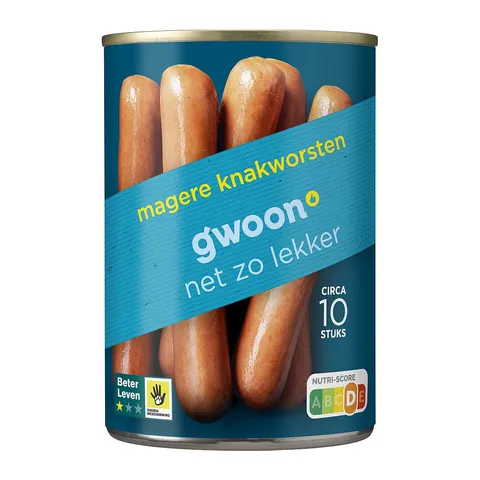G'woon Magere knakworsten