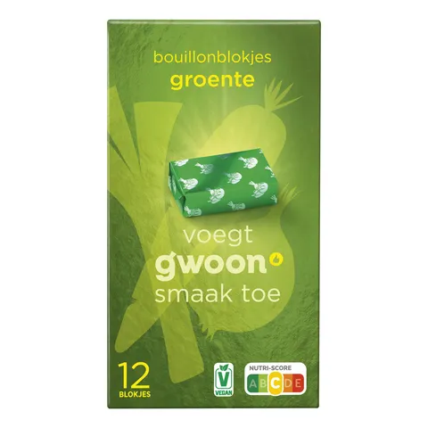 G'woon Bouillonblokjes groente