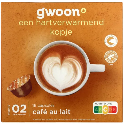 G'woon Dolce Gusto cafe au lait