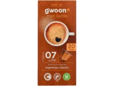G'woon Koffiecups espresso classic