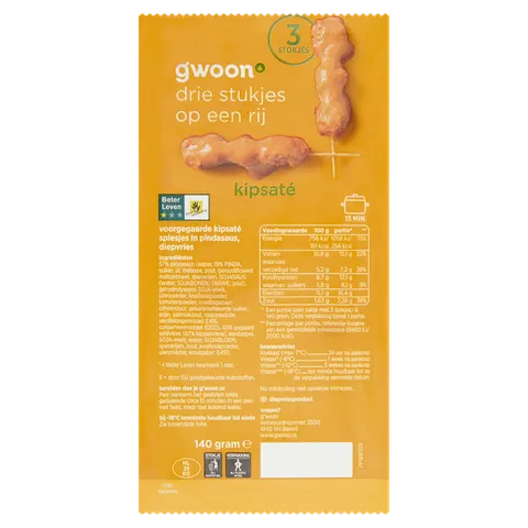 G'woon Kipsate Stokjes