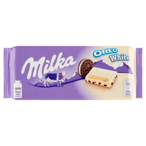 Milka — Oreo White