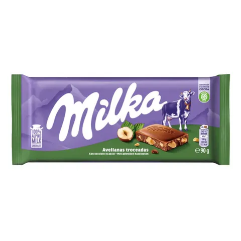 Milka Gebroken Noot