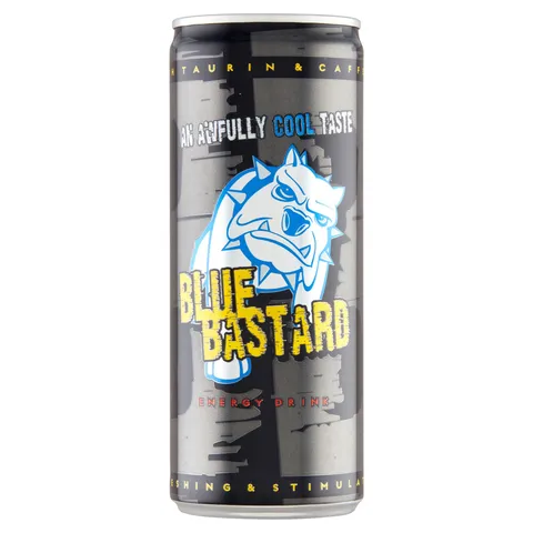 Blue Bastard Energy Drink Blik
