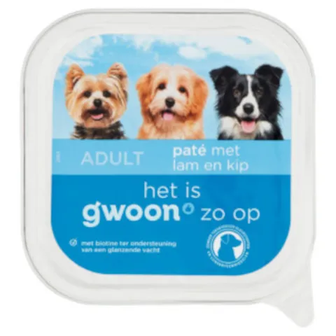 G'woon Hond Cup Lam Kip