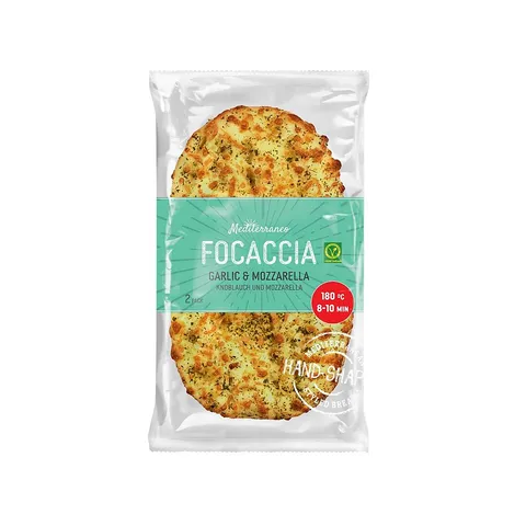 Boboli focaccia mozzarella-kruidenboter