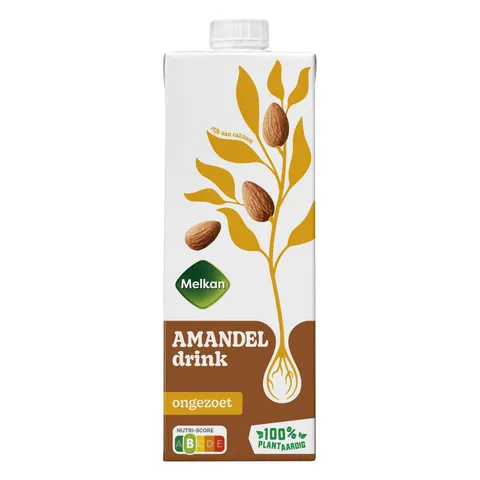 Melkan Almond Ongezoet
