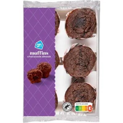 AH Mini muffins chocolade smaak