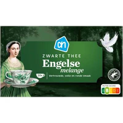 AH Zwarte thee Engelse melange 1 kop