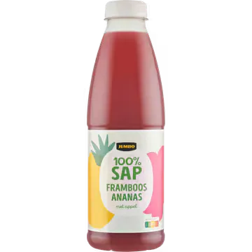 Jumbo 100% Sap Framboos Ananas met Appel 750ML