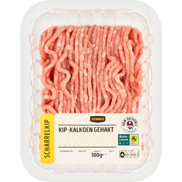 Jumbo Kip-Kalkoen Gehakt 300 g