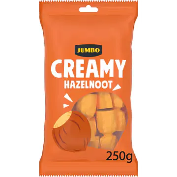 Jumbo Melkchocolade Bonbons Creamy Hazelnoot 250 g