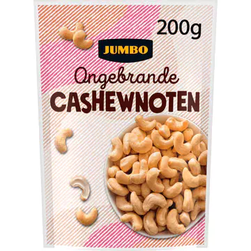 Jumbo Ongebrande Cashewnoten 200 g