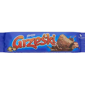 GRZESKI Grześki Wafel met Cacaocrème Omhuld met Chocolade 36 g