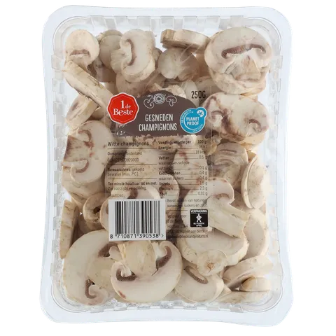 1 de Beste Gesneden champignons