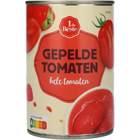 1 de Beste Gepelde tomaten
