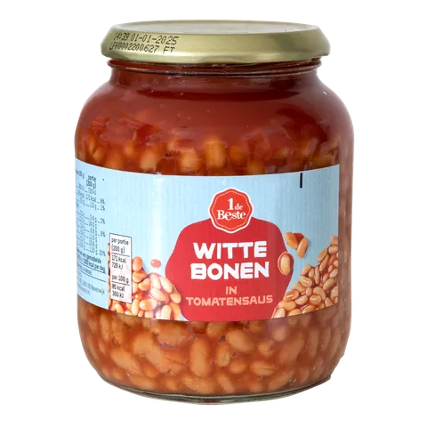 1 de Beste Witte bonen in tomatensaus
