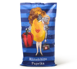 1 de Beste Ribbelchips paprika