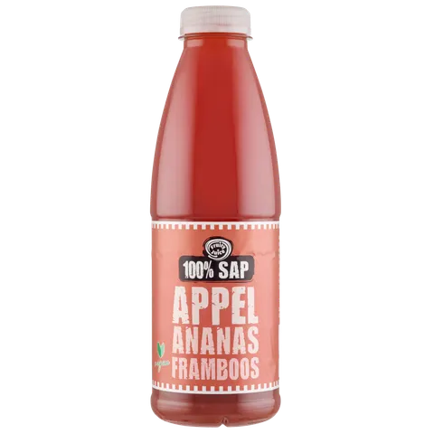 Fruity Juice 100% sap appel ananas framboos