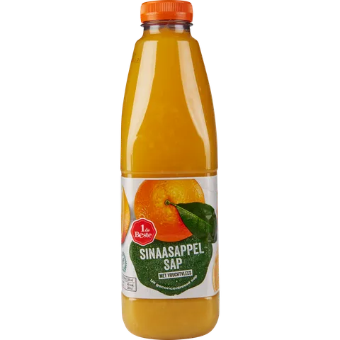 1 de Beste Sinaasappelsap vruchtvlees